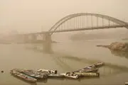 توزیع ماسک، برای مهار گرد و غبار در خوزستان