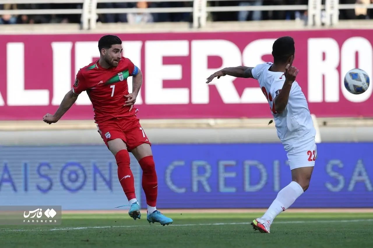 برد شیرین ایران مقابل لبنان/گزارش تصویری