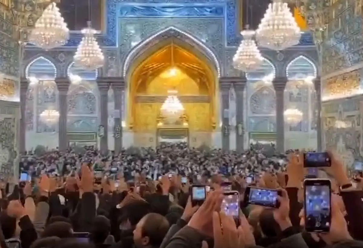آغاز سال 2023 در حرم امام حسین (ع)/ فیلم