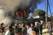 مرگ یک کودک در اردوگاه پناهجویان در یونان 