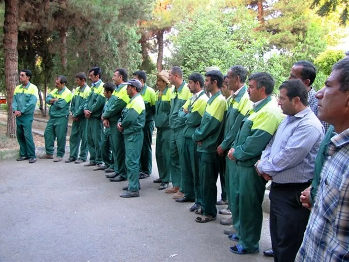 حقوق 7 ماه کارگران فضای سبز پایمال شد