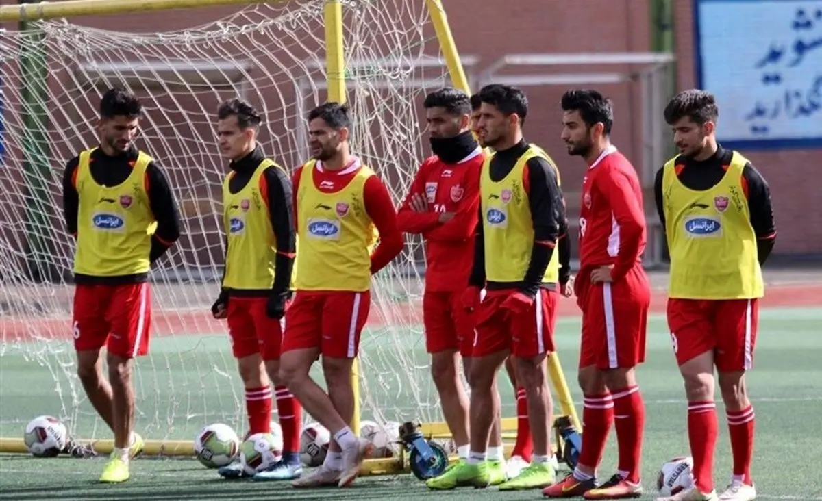 تمرین پرسپولیس با 8 غایب بزرگ