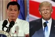 دعوت ترامپ از رئیس‌جمهور فیلیپین به کاخ سفید