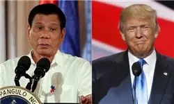 دعوت ترامپ از رئیس‌جمهور فیلیپین به کاخ سفید