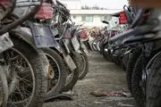 پارکینگ موتور سیکلت ها /گزارش تصویری