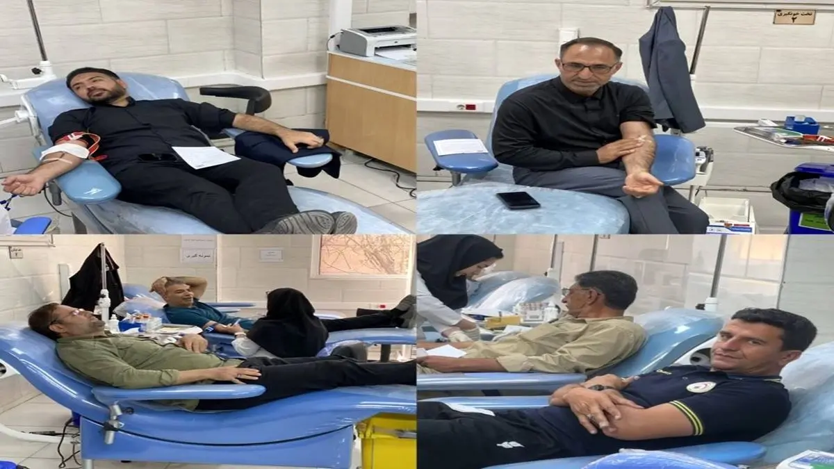 باشگاه فجر سپاسی در پویش اهدای خون شرکت کردند