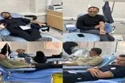 باشگاه فجر سپاسی در پویش اهدای خون شرکت کردند