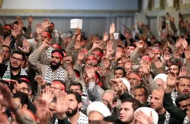 دیدار بسیجیان با رهبر انقلاب