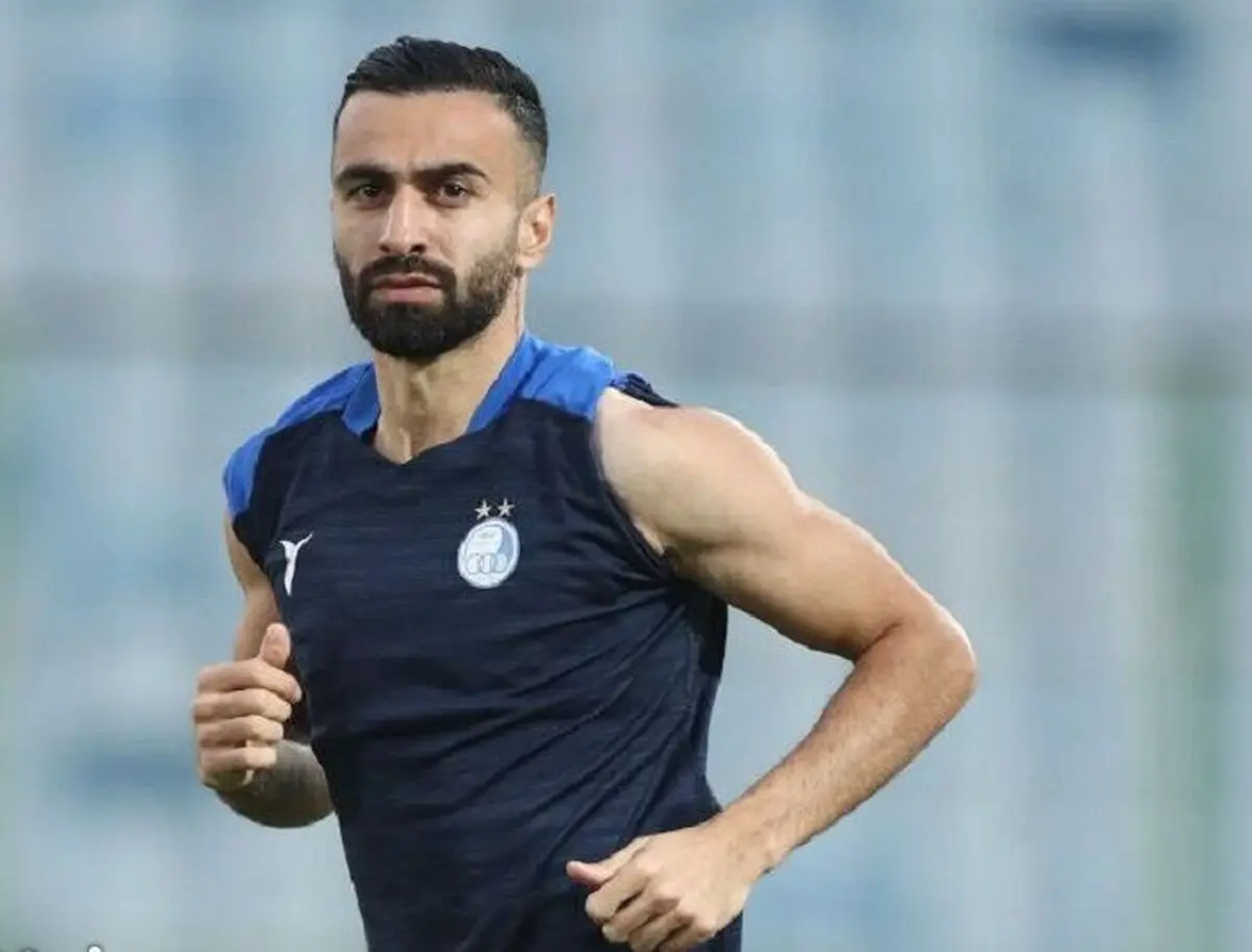 تمرین گیتاریست استقلال با استوک‌های خاص!+ عکس
