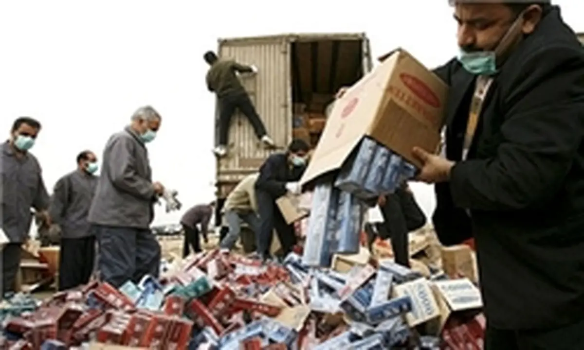 آمار کشفیات قاچاق برآوردی و تقریبی است