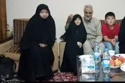 هدیه سردار سلیمانی به فرزند شهید مدافع حرم