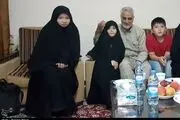 هدیه سردار سلیمانی به فرزند شهید مدافع حرم