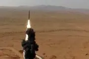 لحظه اصابت موشک خرمشهر-۲ به هدف + تصاویر