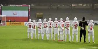 نایب قهرمانی بانوان فوتبال ایران در یک تورنمنت
