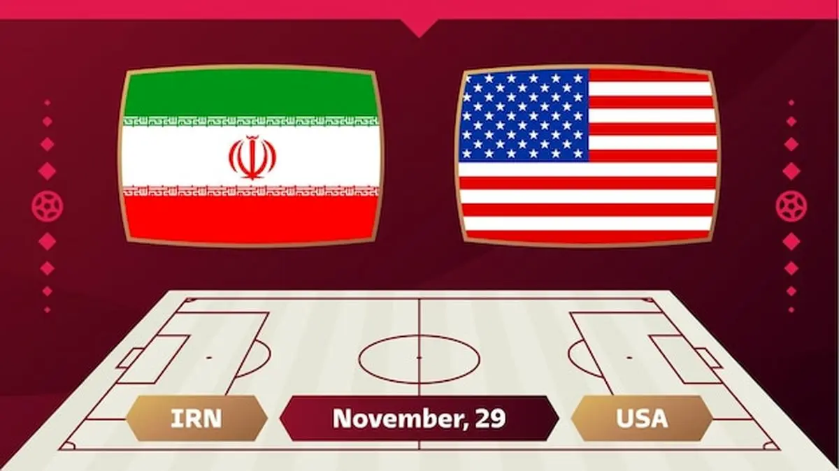 پخش زنده بازی تیم ملی ایران وآمریکا در جام جهانی 2022