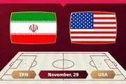 پخش زنده بازی تیم ملی ایران وآمریکا در جام جهانی 2022