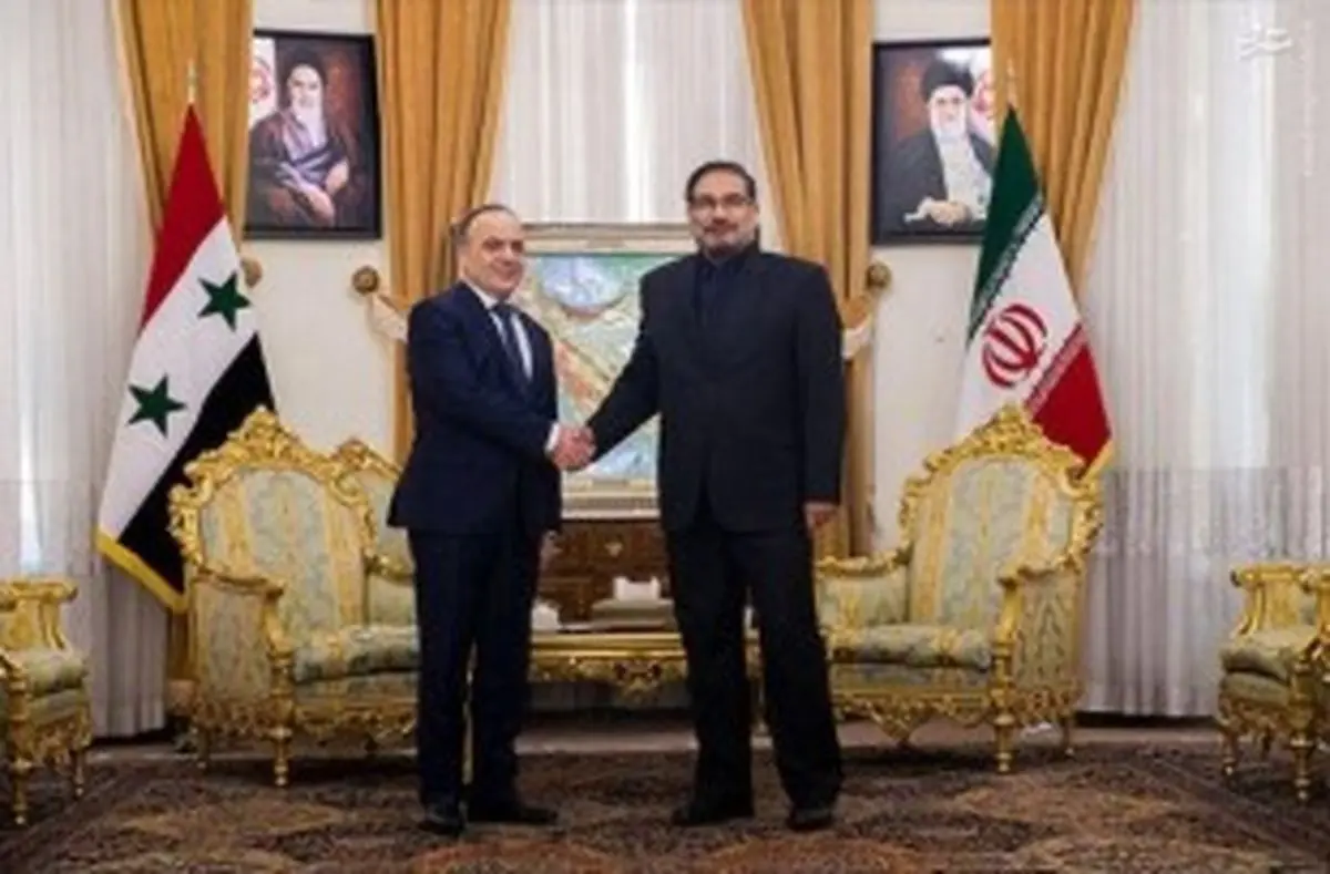 دیدار نخست وزیر سوریه با شمخانی