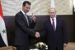پیام تبریک «بشار اسد» به «پوتین»