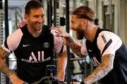حضور راموس در تمرینات پاری سن ژرمن+عکس 