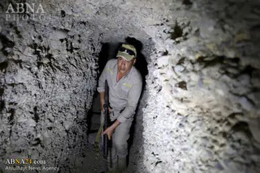 تونل های مخفی گروه تروریستی داعش