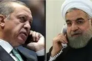 ابراز امیدواری اردوغان برای لغو تحریم‌های آمریکا علیه ایران در گفتگو با روحانی