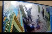 سوء‌قصد به یک روحانی در صحن امام‌زاده یحیی/فیلم
