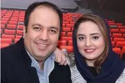 زوج مشهور بازیگر در کنار کسی که بانی ازدواجشان بود/ عکس