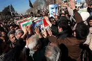 گزارش تصویری; تشییع پیکر حاجی بخشی