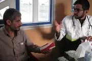 ارائه خدمات رایگان بسیج جامعه پزشکی لرستان به ۱۵۰۰ زائر حسینی(ع)+تصاویر