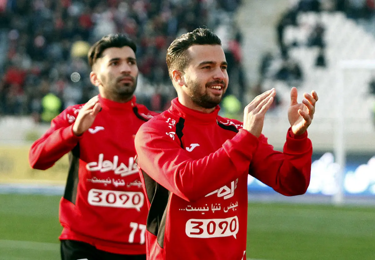 فیلم گل سروش رفیعی در بازی پرسپولیس و نساجی