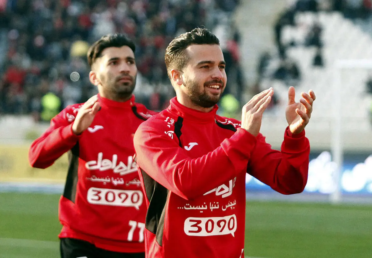 فیلم گل سروش رفیعی در بازی پرسپولیس و نساجی