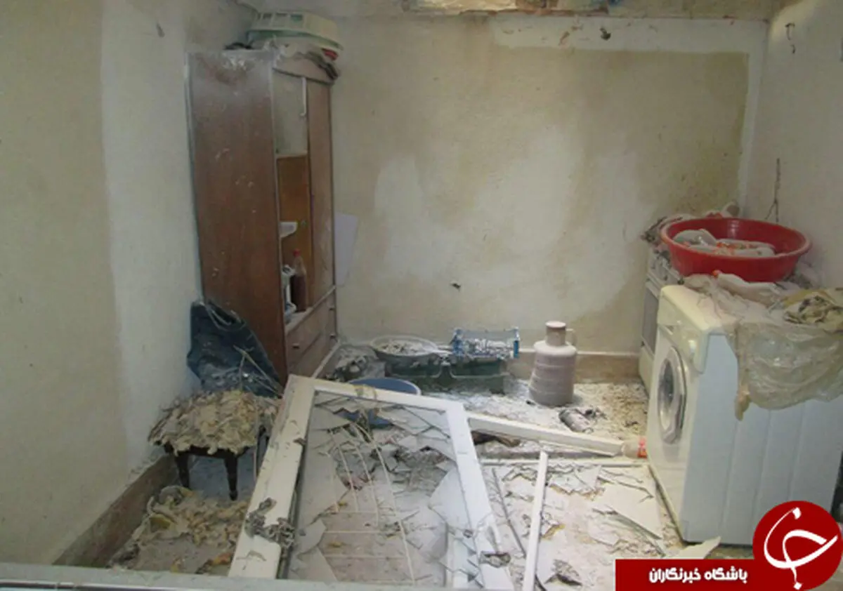 
انفجار منزل مسکونی در آبیک +عکس
