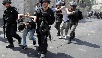بازداشت گسترده فلسطینیان در کرانه باختری و بیت المقدس

