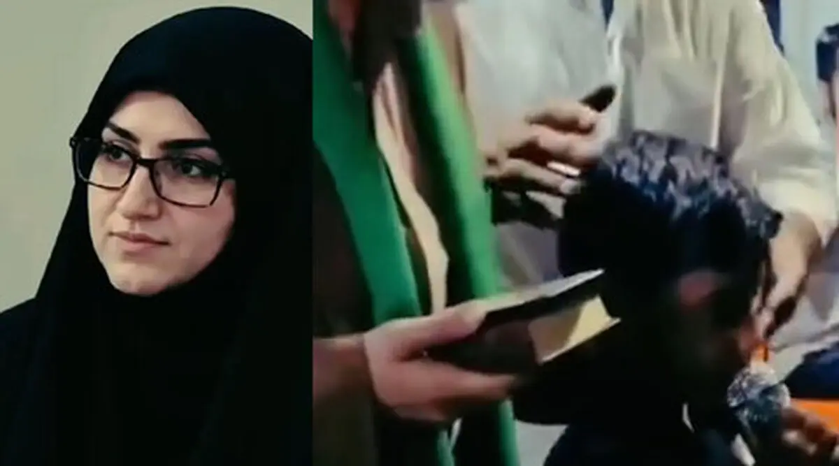 فیلم خودروی فرمانده زن ایرانی که از چهار طرف گلوله باران شد