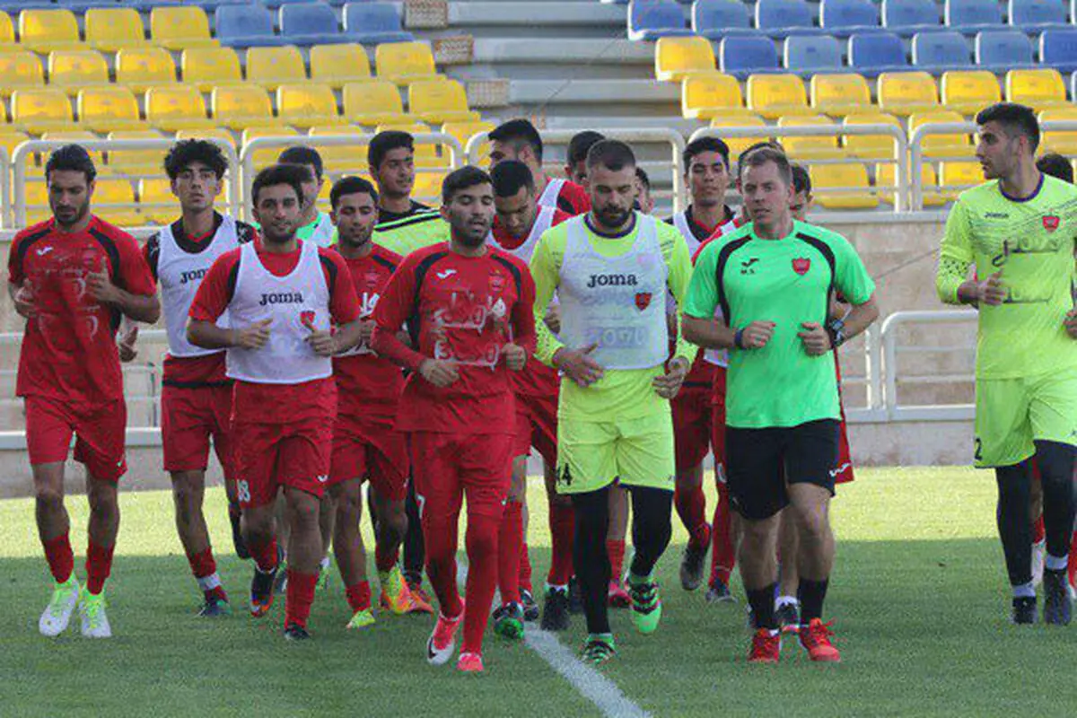 گزارش تمرین پرسپولیس