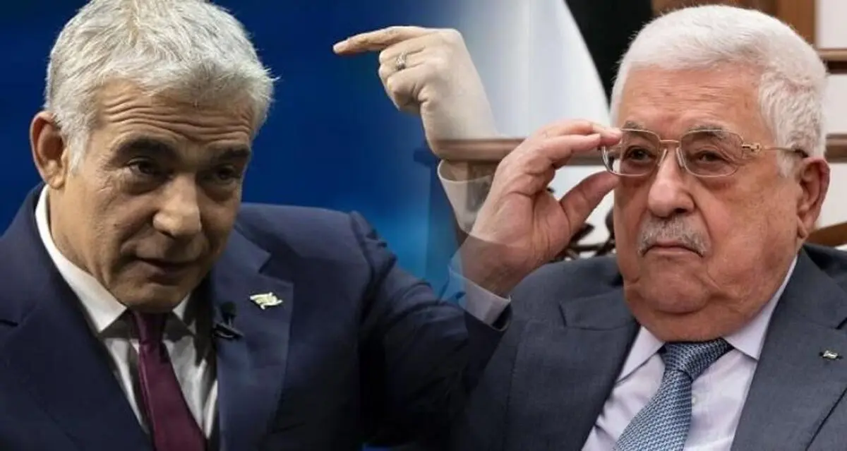 لاپید: عباس برای حفظ قدرت خود با فلسطینی ها برخورد کند