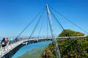طولانی ترین پل معلق دنیا/ گزارش تصویری