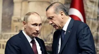 پوتین و اردوغان با هم فوتبال می بینند 