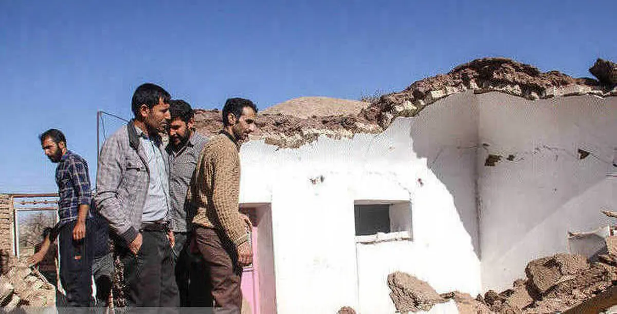 تصاویر هوایی از هجدک کرمان پس از زلزله