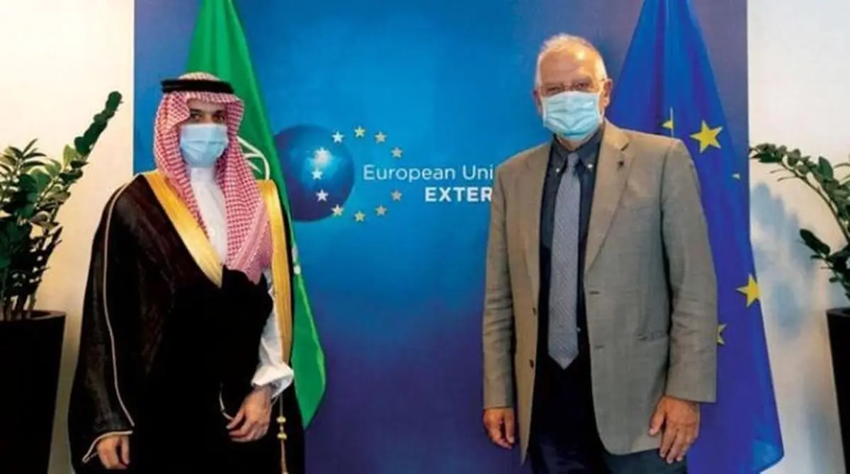 گفتوگوی وزیر خارجه عربستان و بورل درباره مذاکرات وین