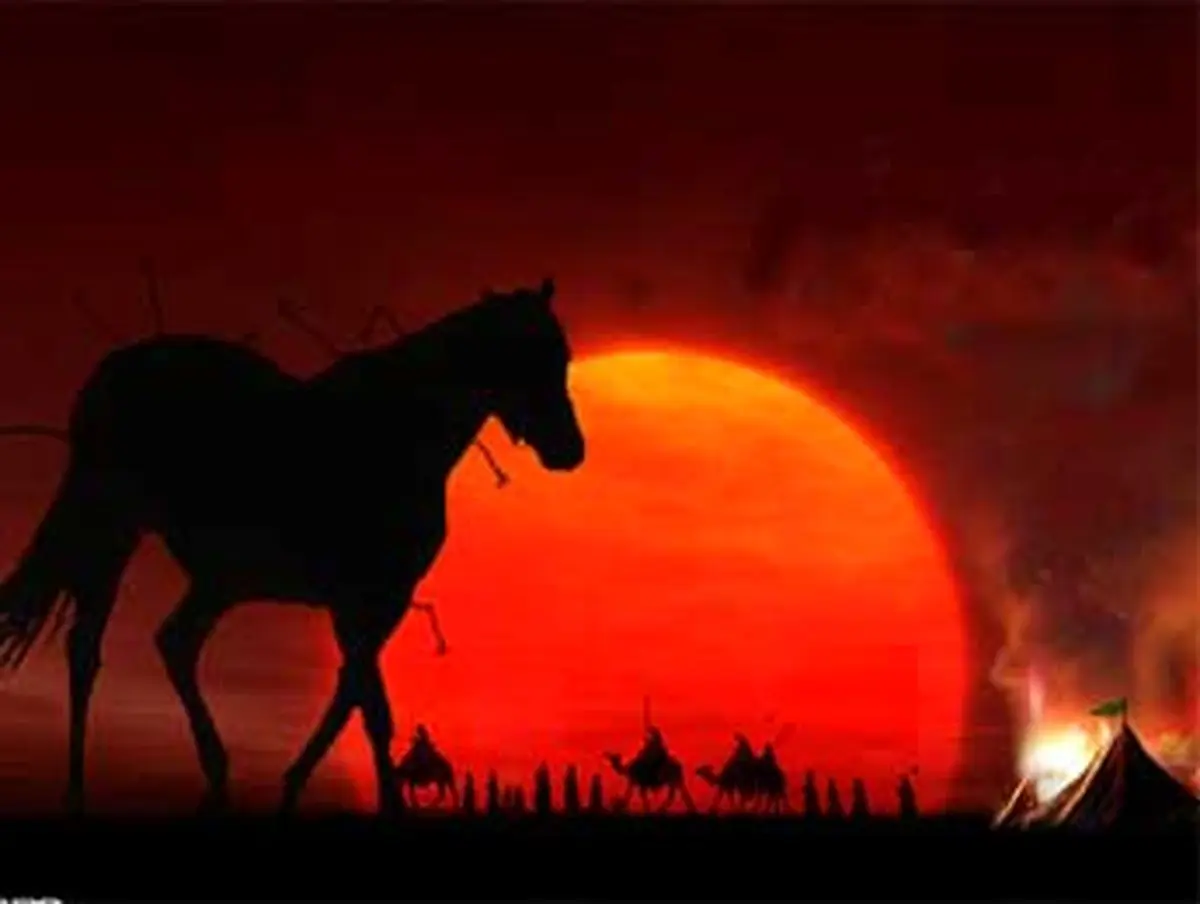 خیمه ها می سوزد و شمع شب تارم شده!