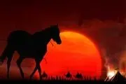 خیمه ها می سوزد و شمع شب تارم شده!