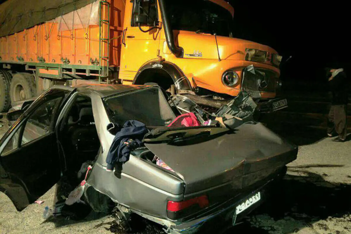 آمار بالای فوت در تصادفات جاده ای نوروز