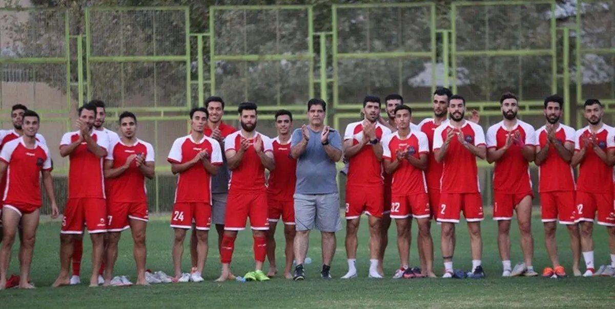 درگیری بازیکنان بعد از گل آبادانی‌ها