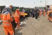 جمع آوری چهارصد تن پسماند از معابر منتهی به مرز مهران