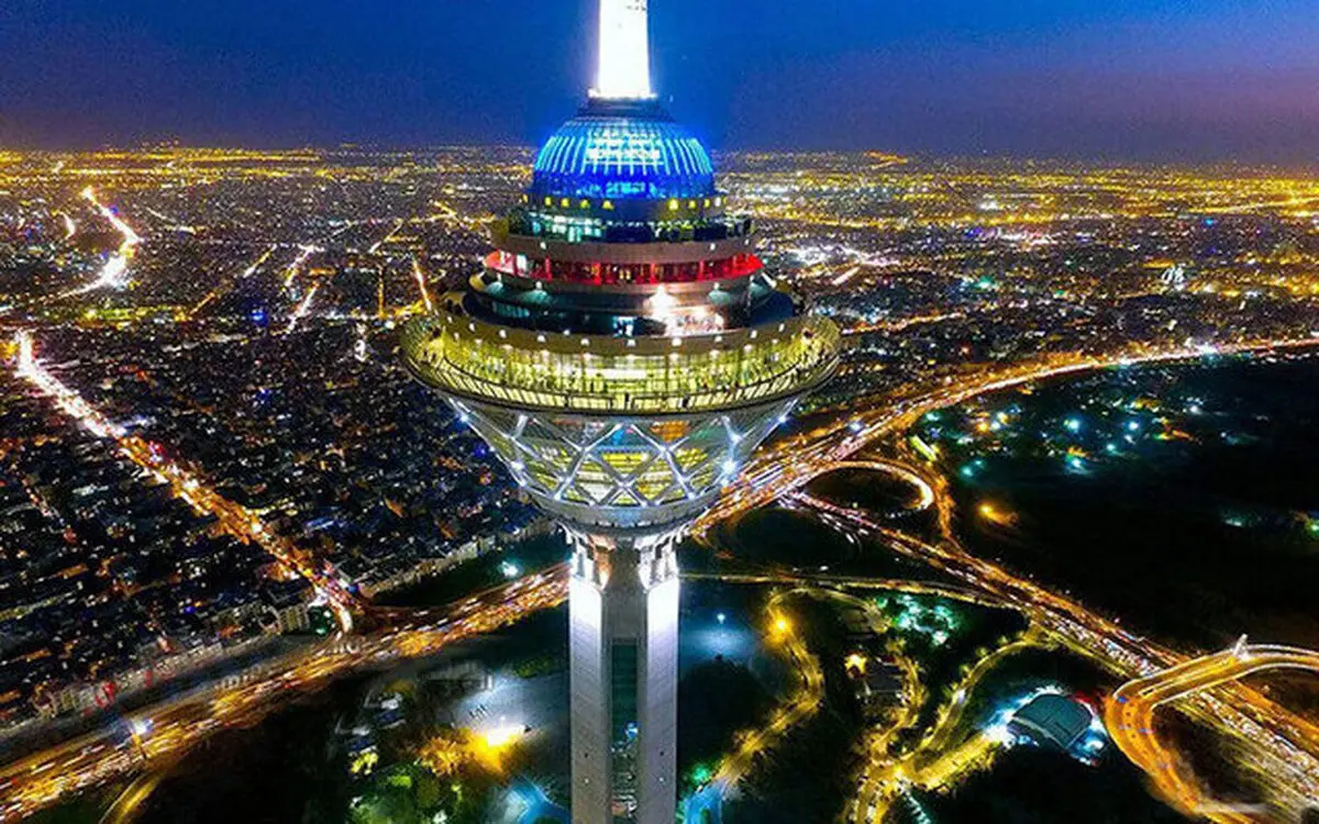 پایش کیفیت هوای پایتخت در برج میلاد