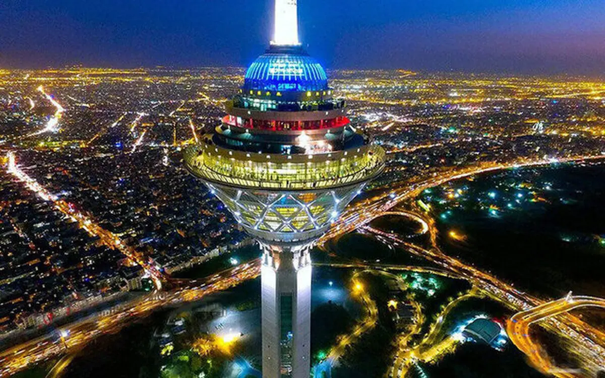 پایش کیفیت هوای پایتخت در برج میلاد