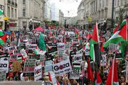 فضاسازی روزنامه انگلیسی درباره نقش ایران در هدایت تظاهرات حامیان فلسطین