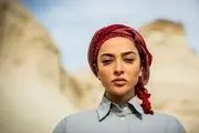 خانم بازیگر در طبیعتی بکر+عکس