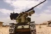 نمونه ارتقاء یافته ربات مسلح سپاه رونمایی شد